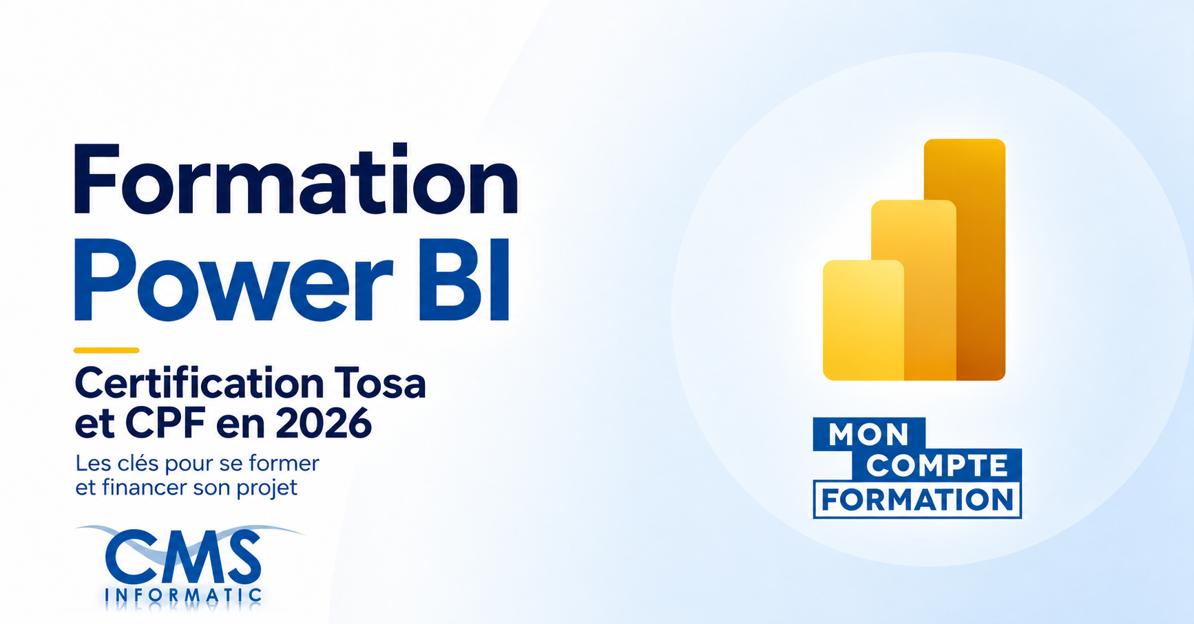 Professionnel suivant une formation Power BI avec certification financée par le CPF