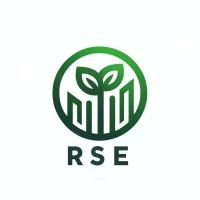 DALL·E 2024-05-06 16.39.40 - Design a modern and clean logo for 'RSE', which stands for corporate social responsibility. The logo should incorporate elements that symbolize sustai